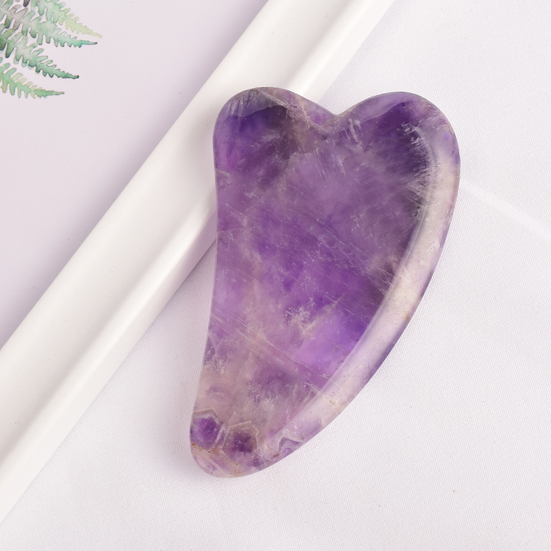 amethyst gua sha 