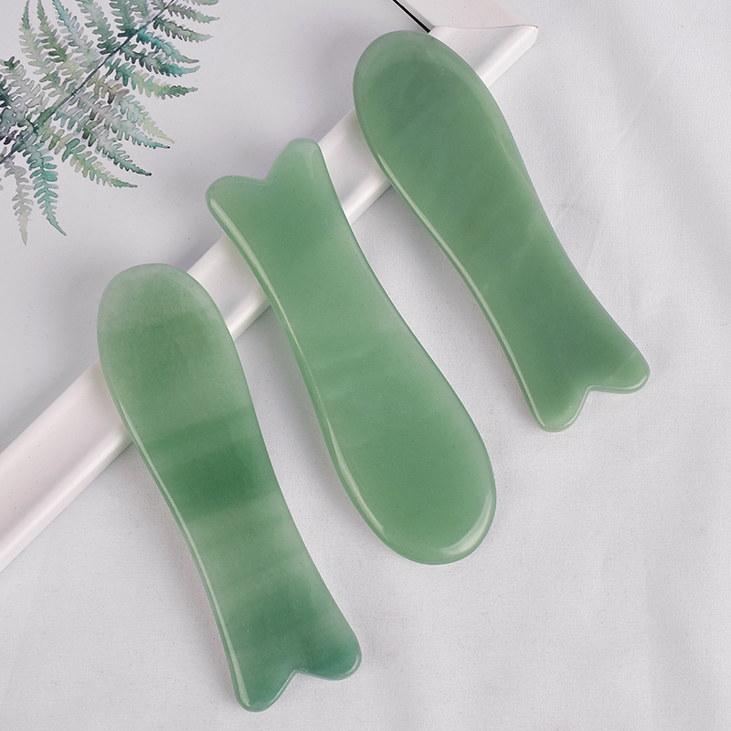 green aventurine gua sha tools