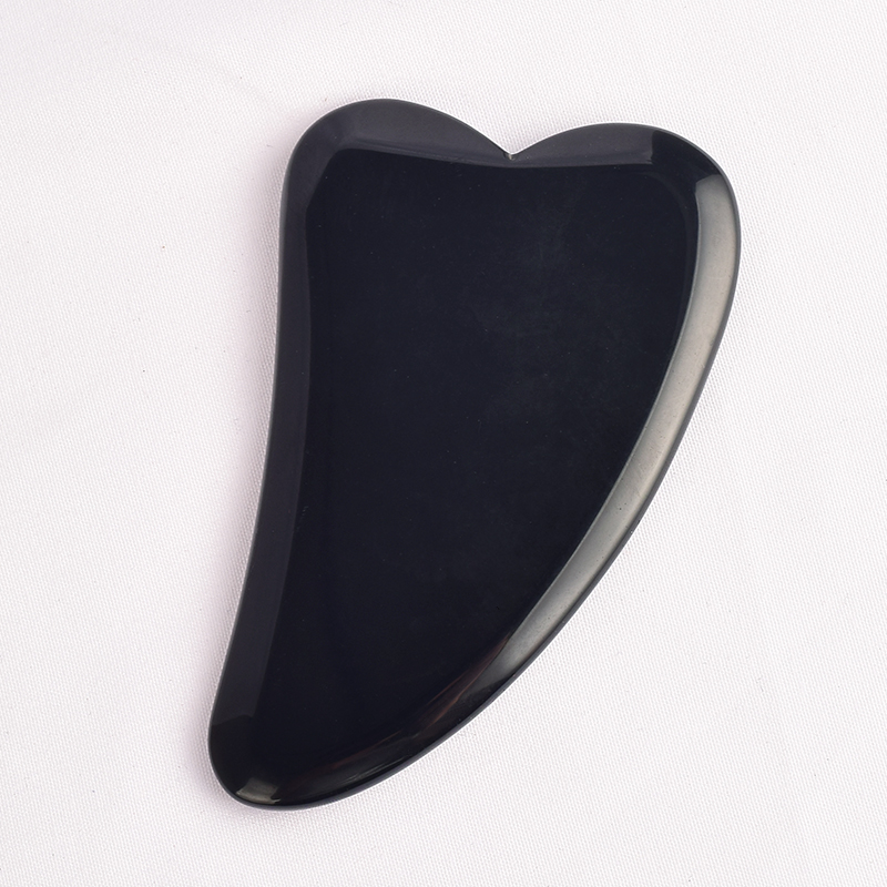 balck obsidian gua sha tools