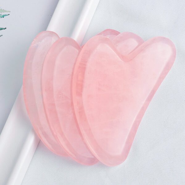 rose quartz gua sha tools