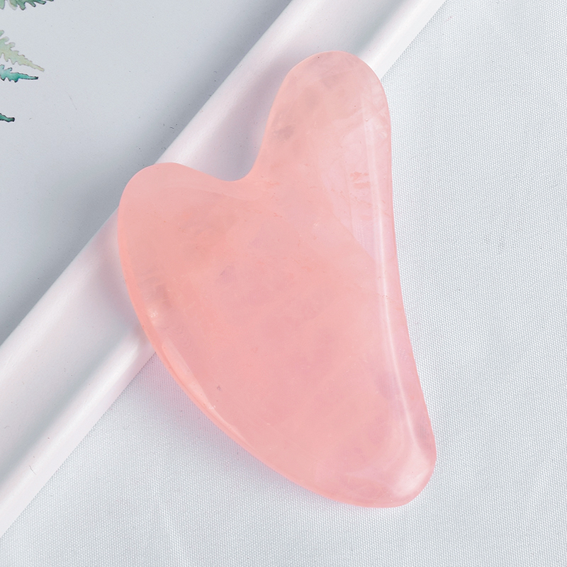 rose quartz gua sha tools