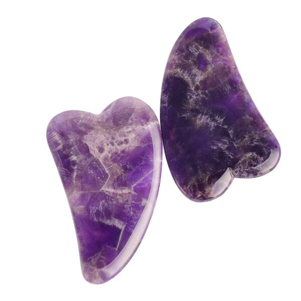 amethyst gua sha tool