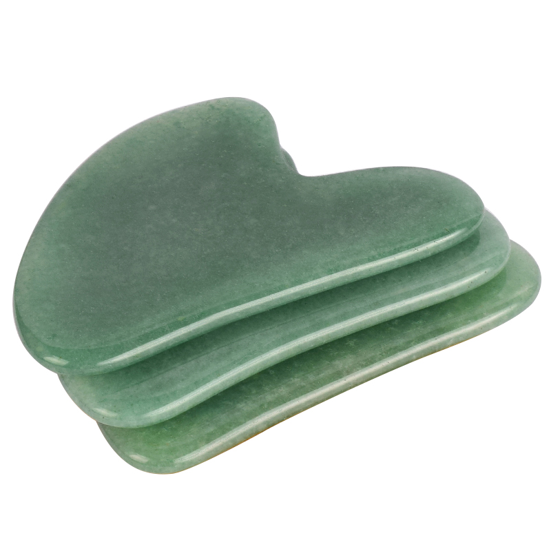 green aventurine gua sha tool