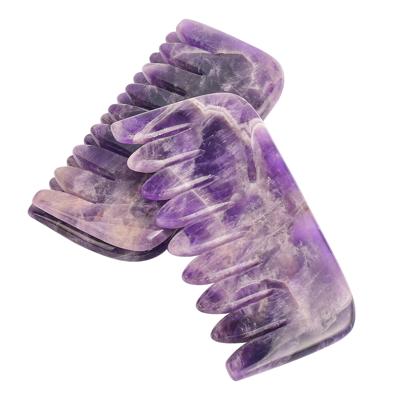 amethyst gua sha tool