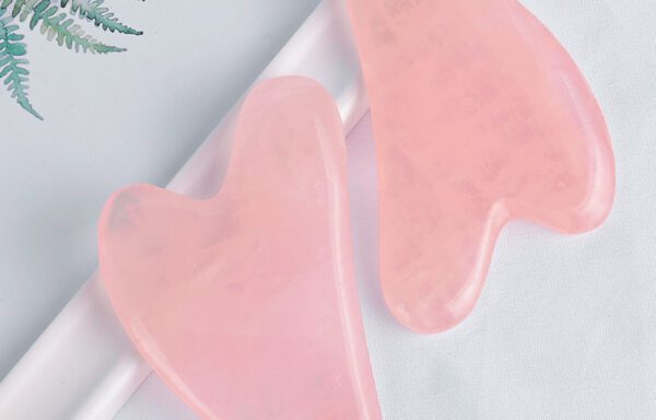 Wholesale Rose Quartz Gua Sha Tools, Rose Quartz Gua Sha Massage Tools Supplier