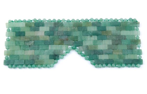 Natural Green Aventurine Eye Mask Supplier and Manufacture
