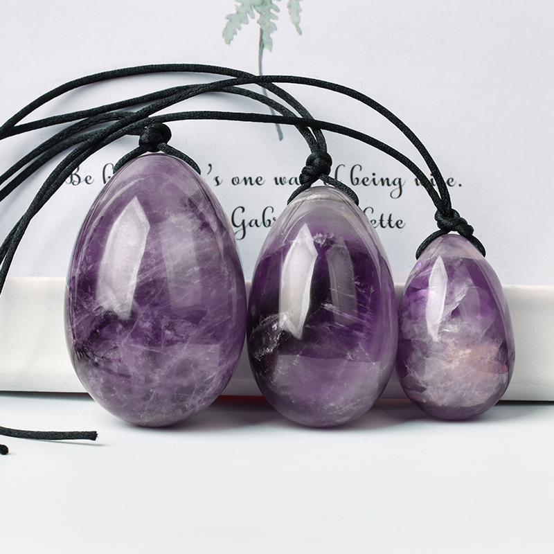 amethyst yoni egg 