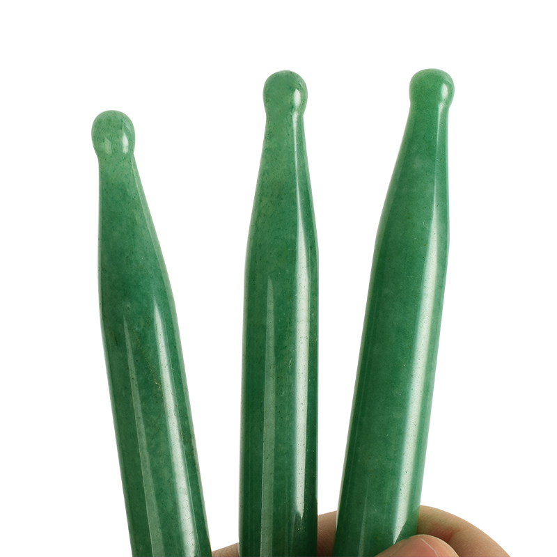 green aventurine massage wand 
