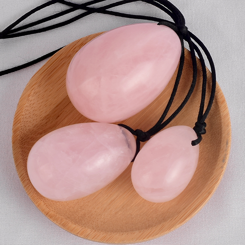 rose quartz yoni egg