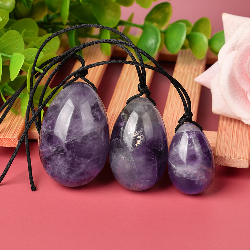 amethyst yoni egg 