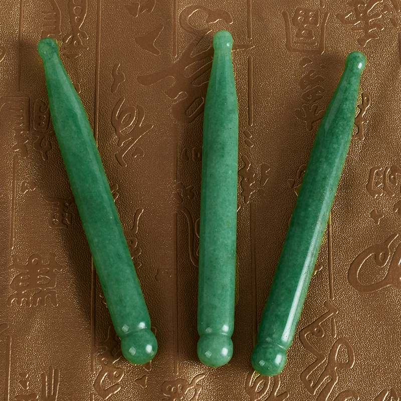 green aventurine massage wand 