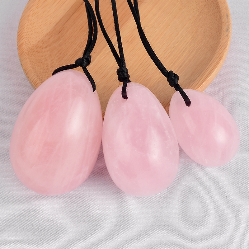 rose quartz yoni egg