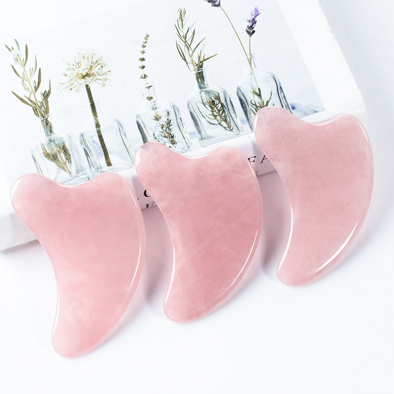 rose quzrta gua sha tool