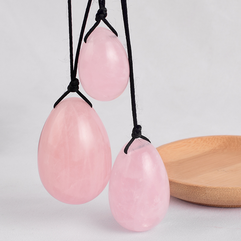 rose quartz yoni egg