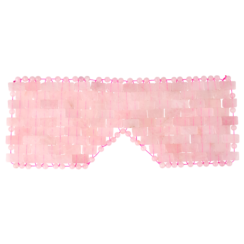 rose quartz eye mask 