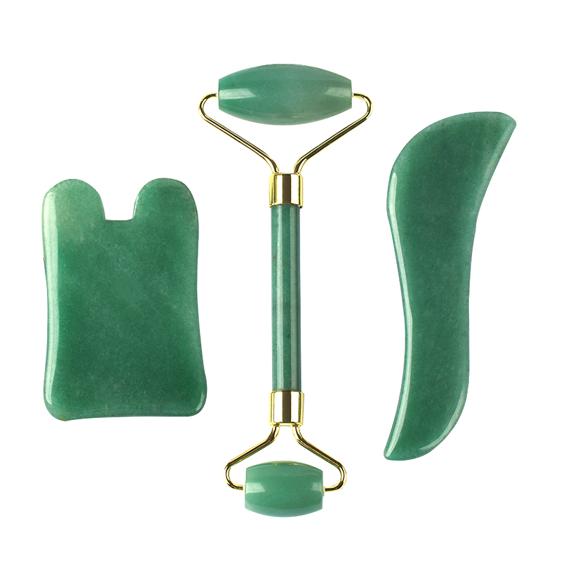 green aventurine gua sha roller