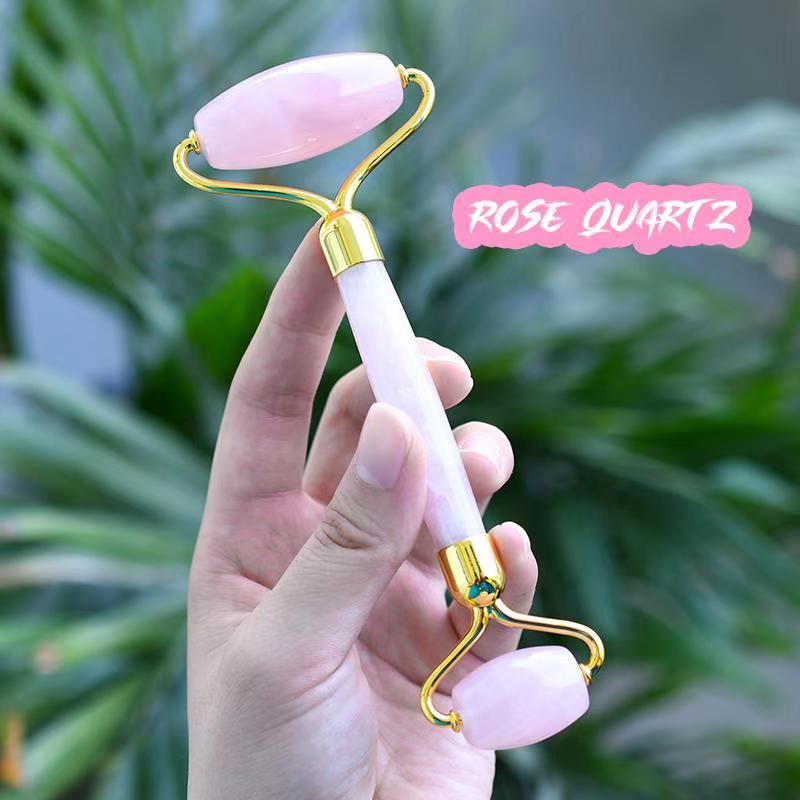 rose quartz roller