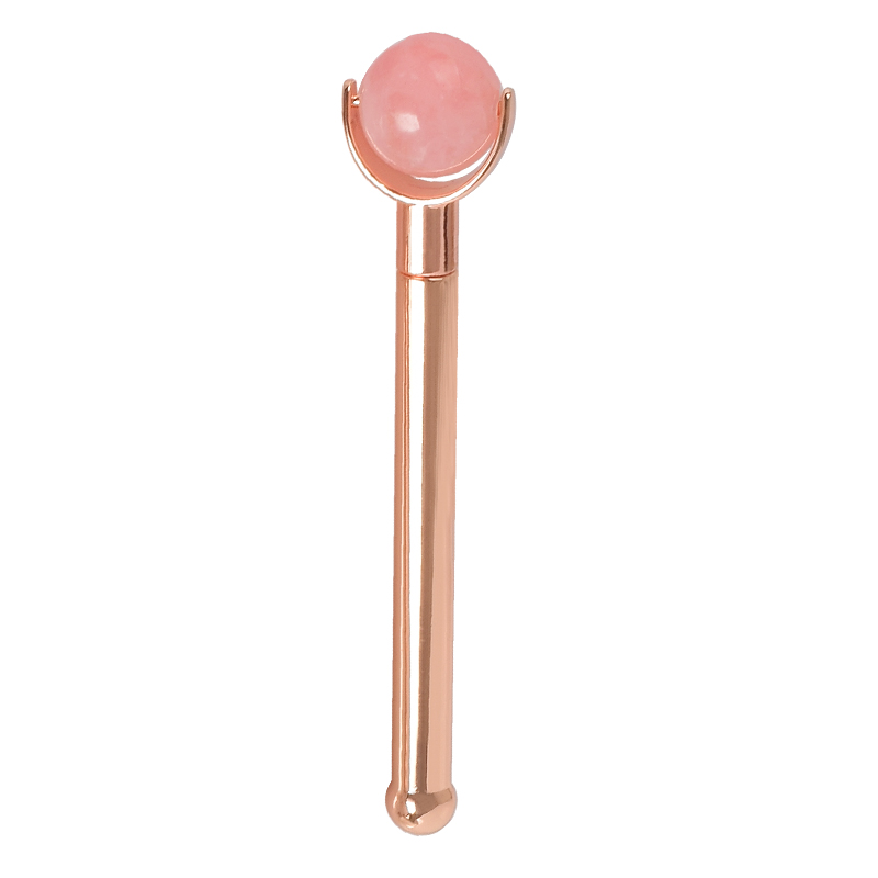 rose quartz sphere roller