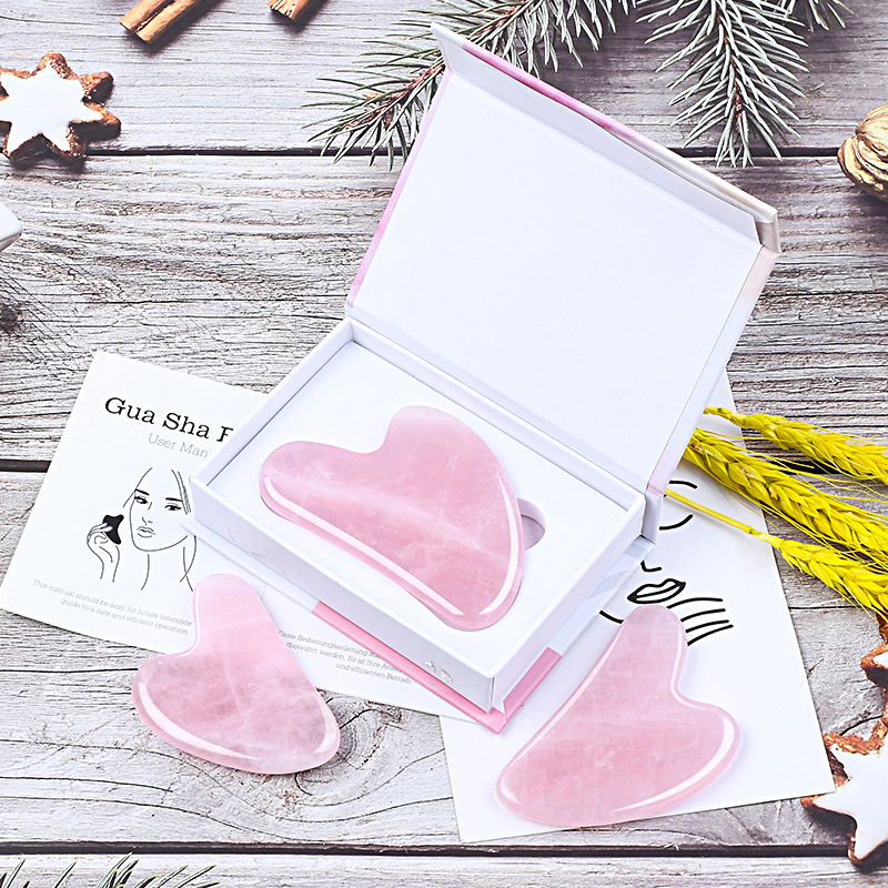 rose quartz gua sha supplier