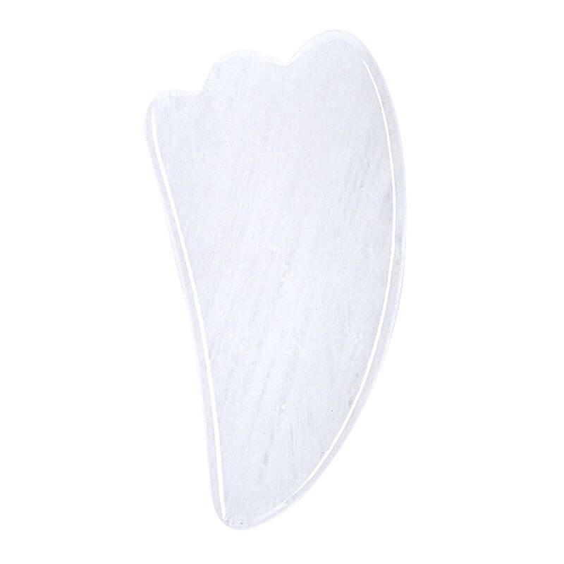 clear quartz gua sha