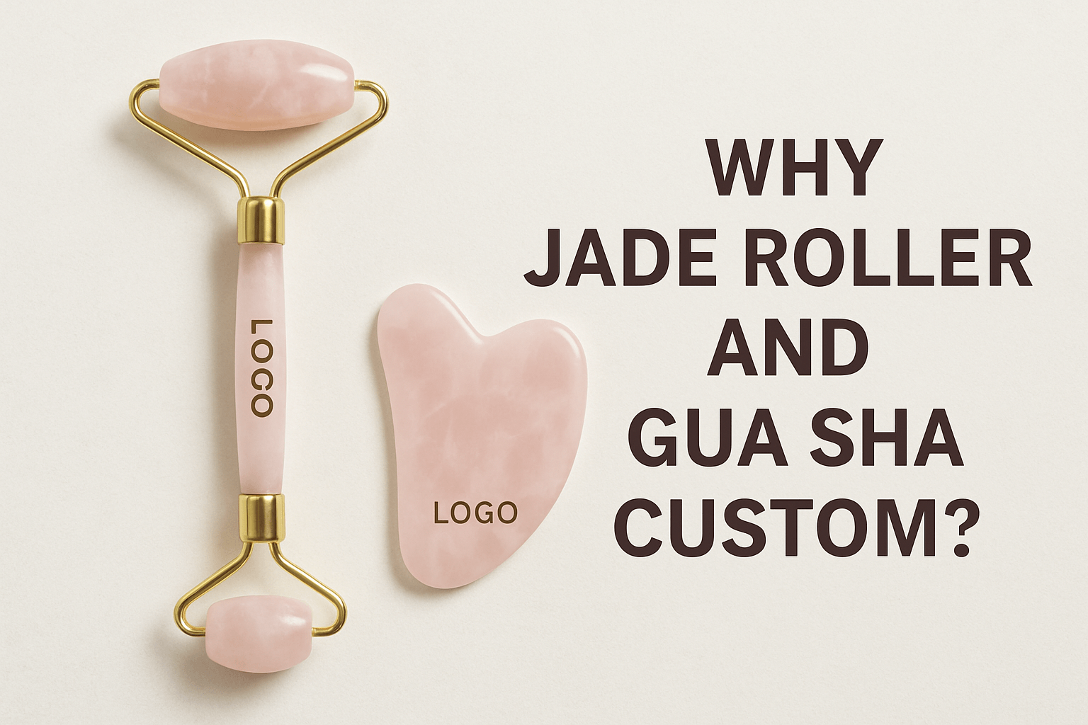 jade roller and gua sha custom