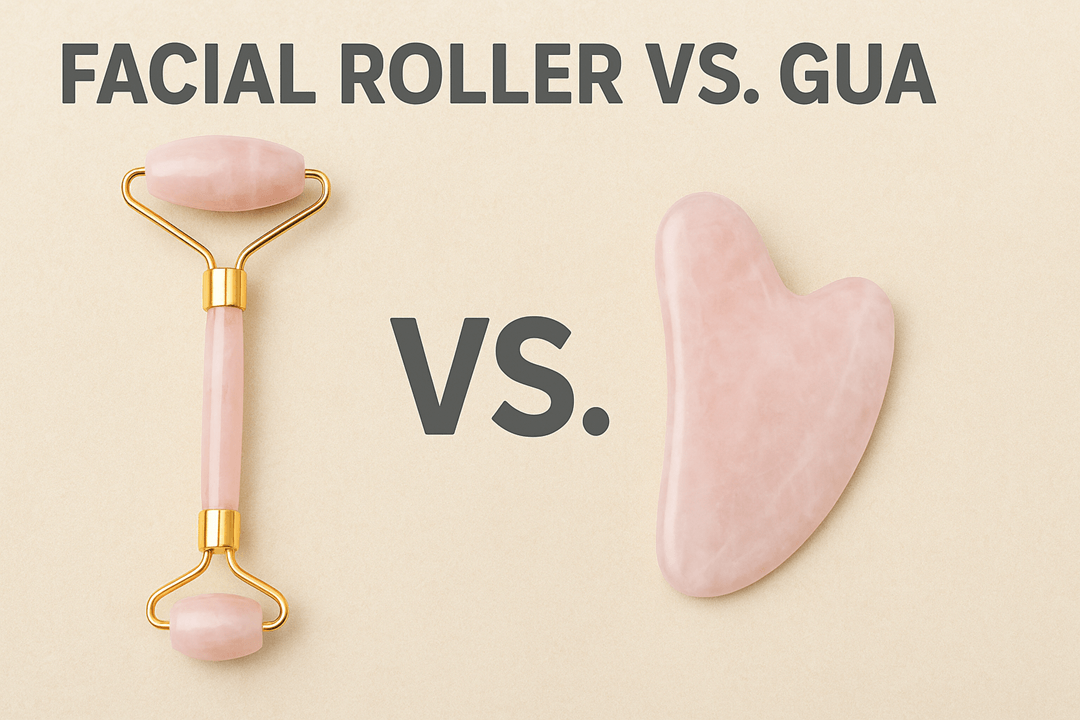 facial roller vs gua sha