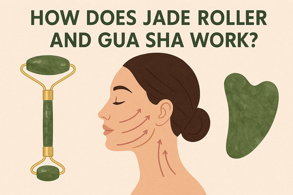 how does jade roller gua sha work