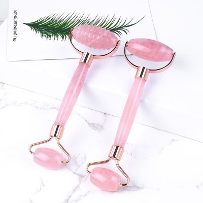 rose quartz jade roller
